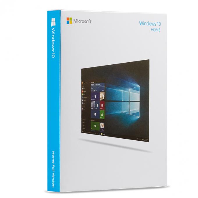 صندوق البيع بالتجزئة Microsoft Windows 10 Home عالي الجودة مع رمز مفتاح ترخيص USB FPP Win 10computer برامج نظام التشغيل
