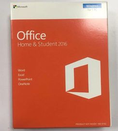 Hot Product Computer Software Office 2016 home and student PKC Retail Box package  Office 2016 activation online
